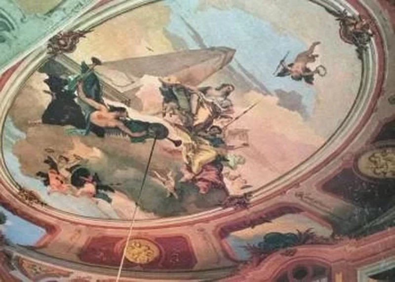 Affresco a Cividate del Friuli
